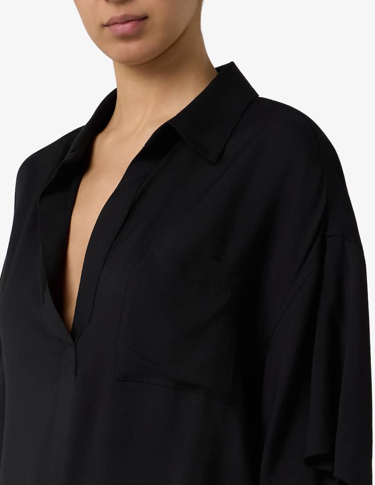 rinascente Annarita N Blusa con scollo a v Seling