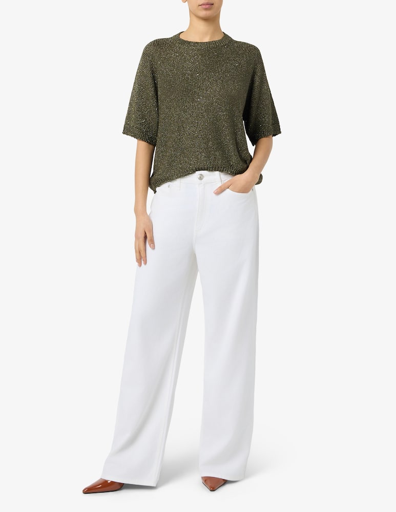 Rinascente Collection Sequin knit t-shirt - picture 2 Rinascente Collection Sequin knit t-shirt - picture 2