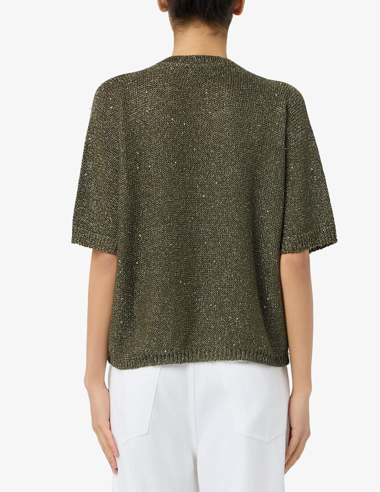 Rinascente Collection Sequin knit t-shirt - picture 3 Rinascente Collection Sequin knit t-shirt - picture 3