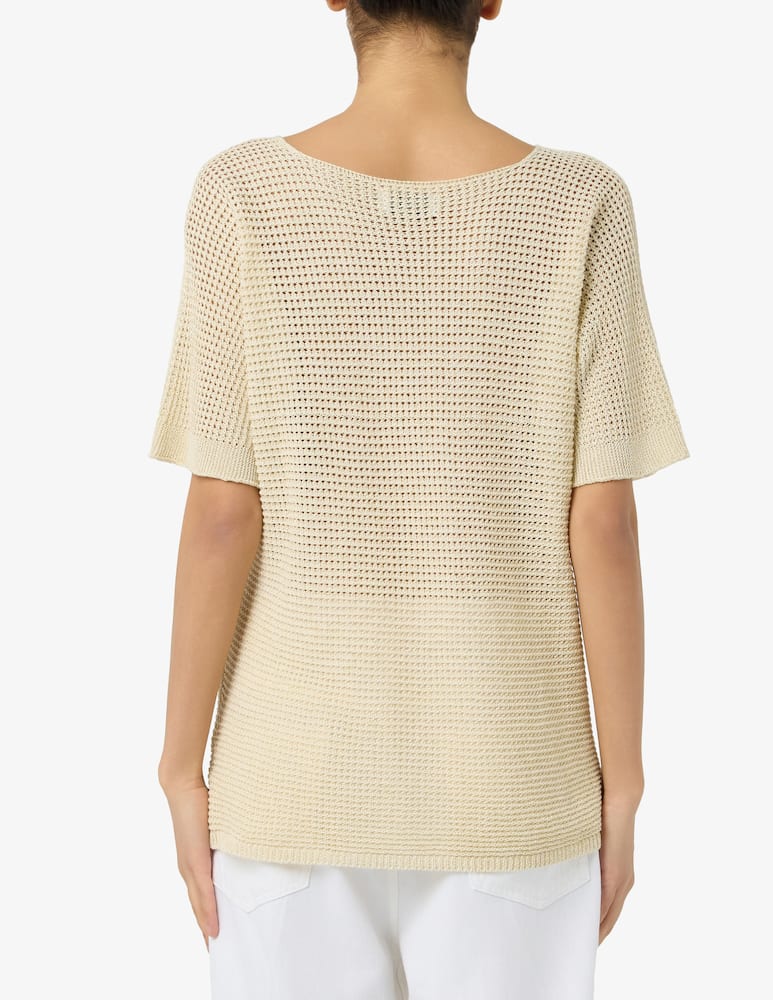 rinascente Rinascente Collection Maglia traforata manica corta