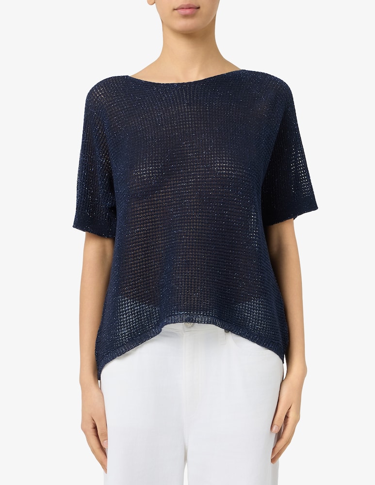 rinascente Rinascente Collection Mesh knit short-sleeve jumper