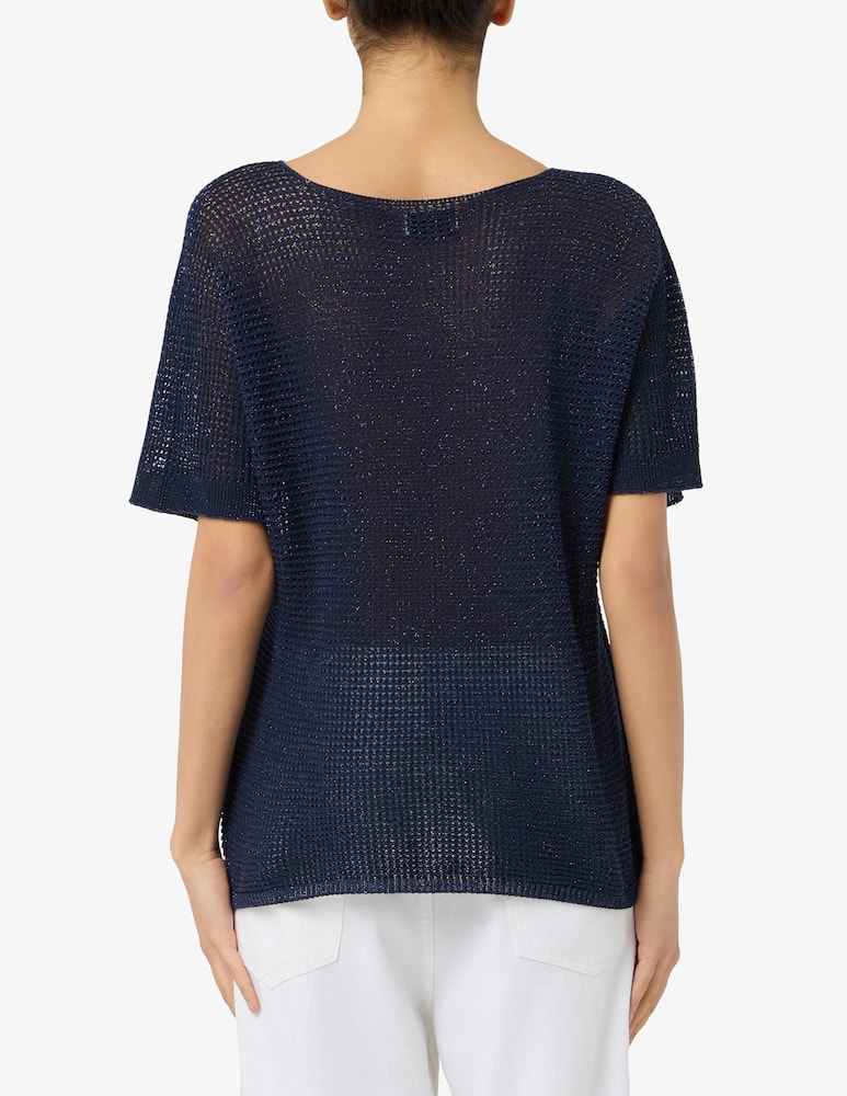 rinascente Rinascente Collection Mesh knit short-sleeve jumper