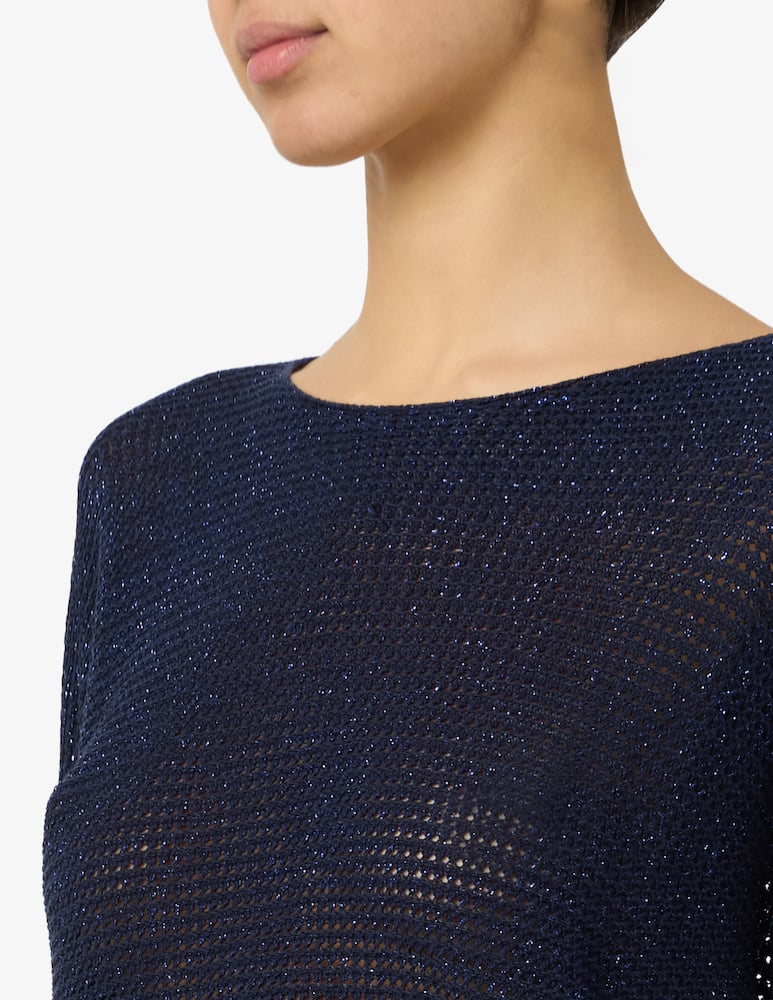 rinascente Rinascente Collection Mesh knit short-sleeve jumper