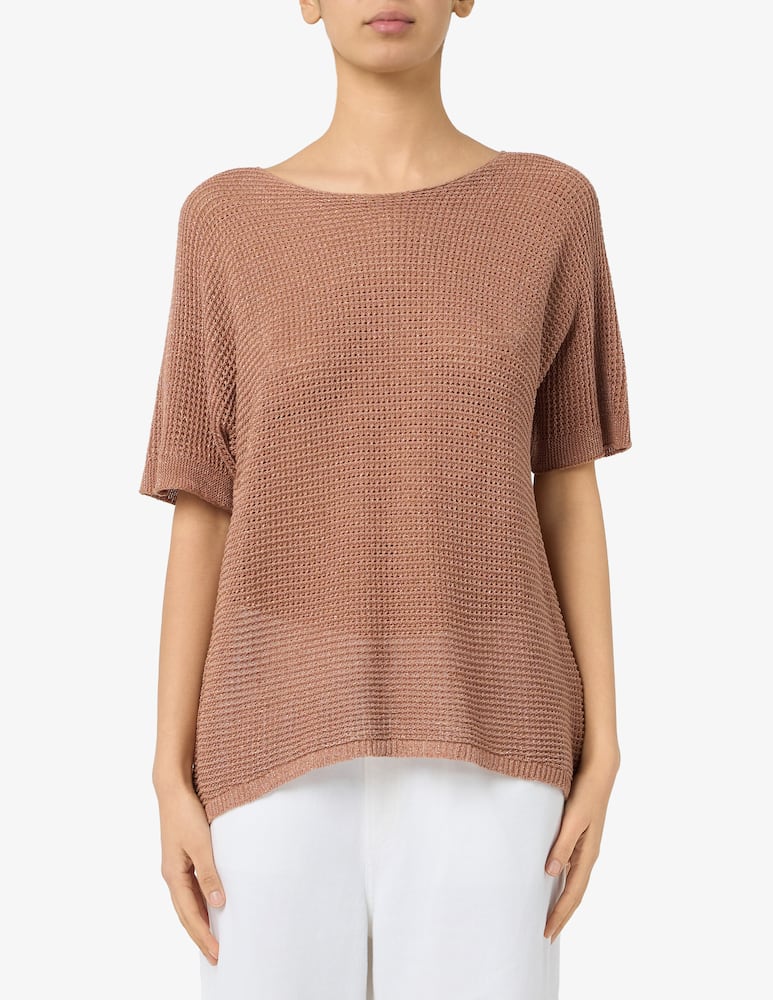 rinascente Rinascente Collection Maglia traforata manica corta