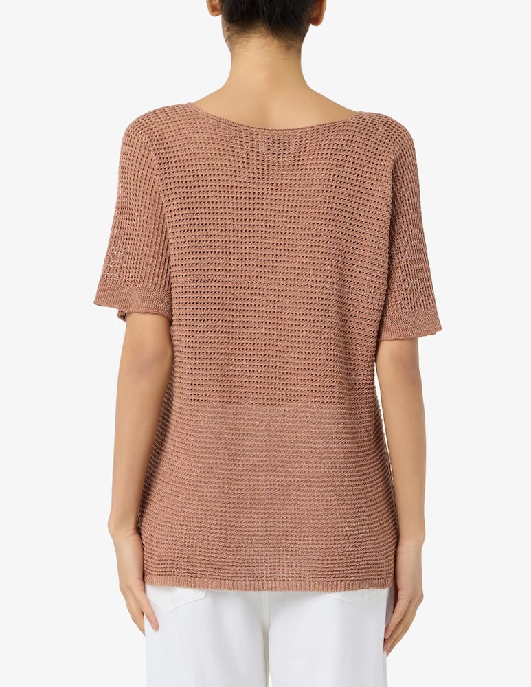 rinascente Rinascente Collection Maglia traforata manica corta