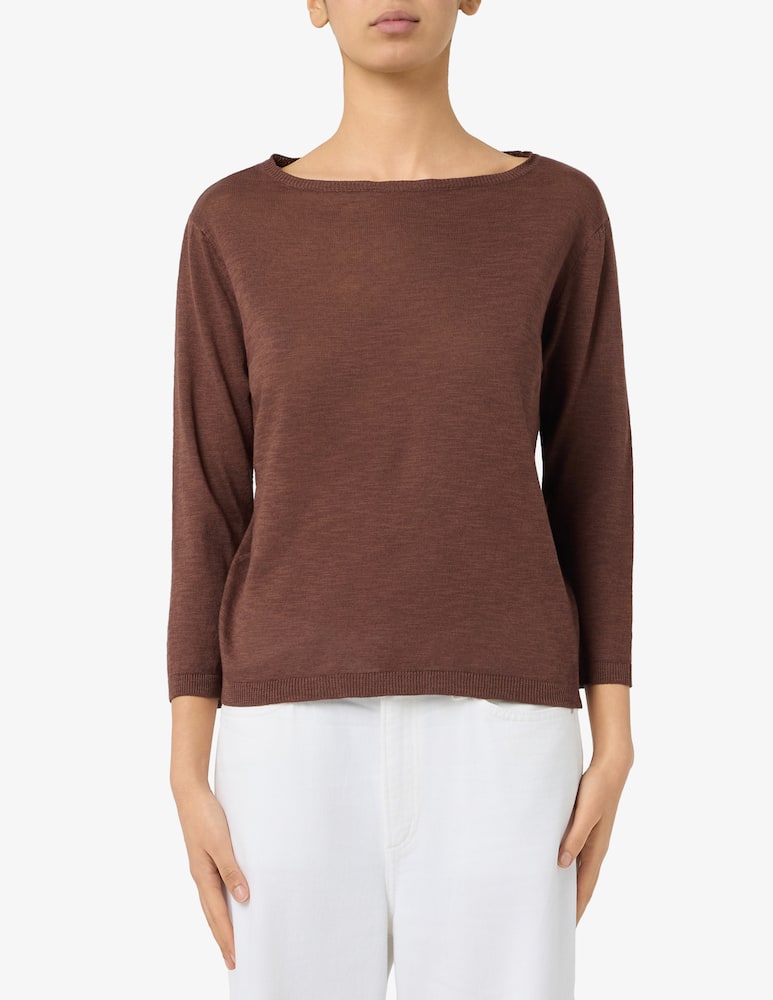 rinascente Rinascente Collection Boat neck fine knit jumper