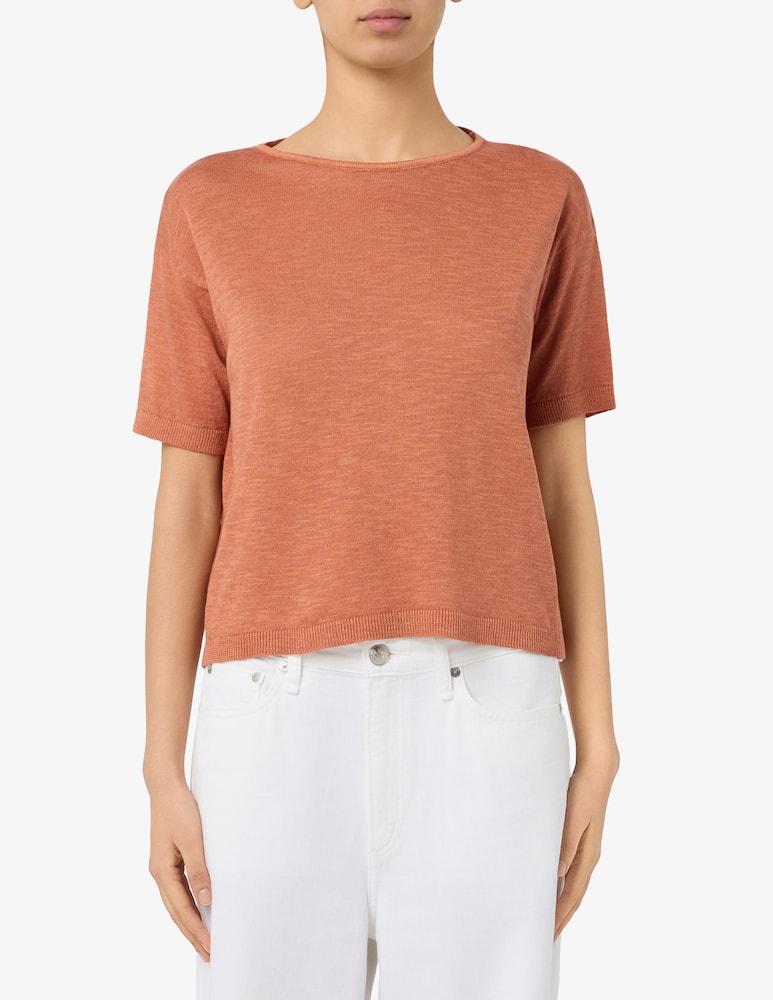 rinascente Rinascente Collection Boxy knitted t-shirt