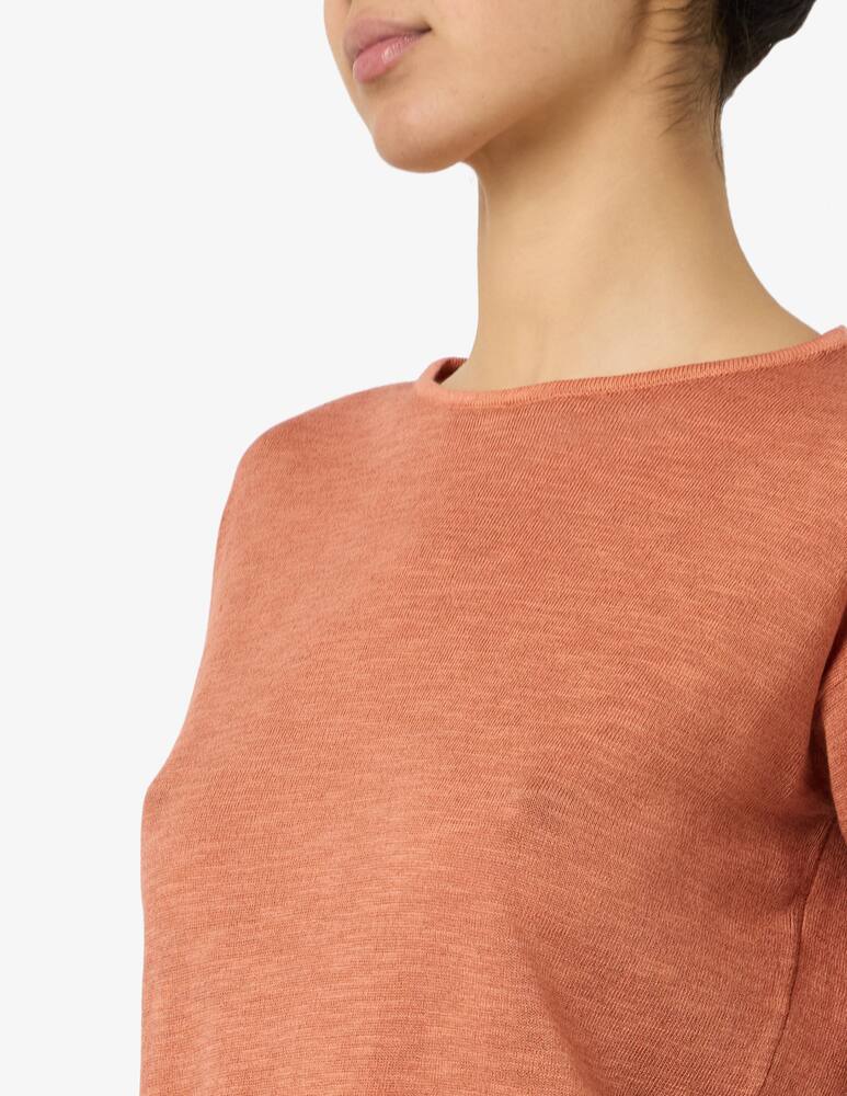 Rinascente Collection Maglia boxy in lino mix - immagine 4 Rinascente Collection Maglia boxy in lino mix - immagine 4