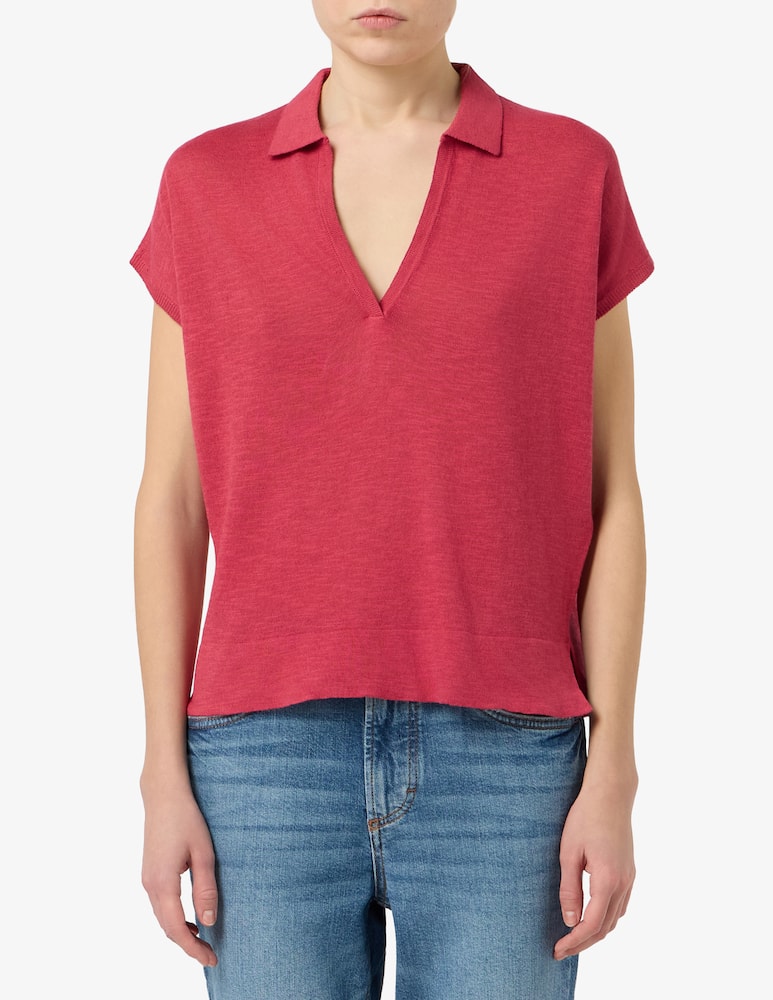 Rinascente Collection Polo knit t-shirt - picture 1 Rinascente Collection Polo knit t-shirt - picture 1