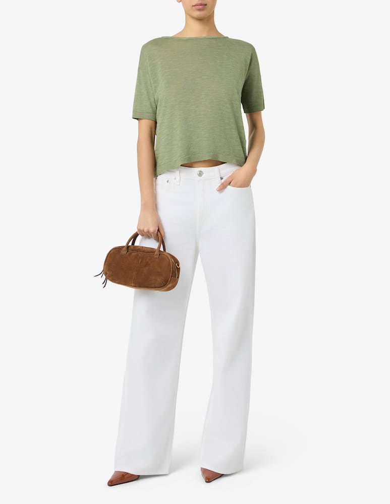 Rinascente Collection Boxy knit t-shirt - picture 2 Rinascente Collection Boxy knit t-shirt - picture 2