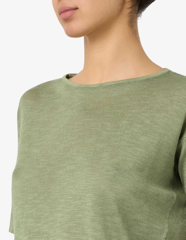 Rinascente Collection Boxy knit t-shirt - picture 4 Rinascente Collection Boxy knit t-shirt - picture 4