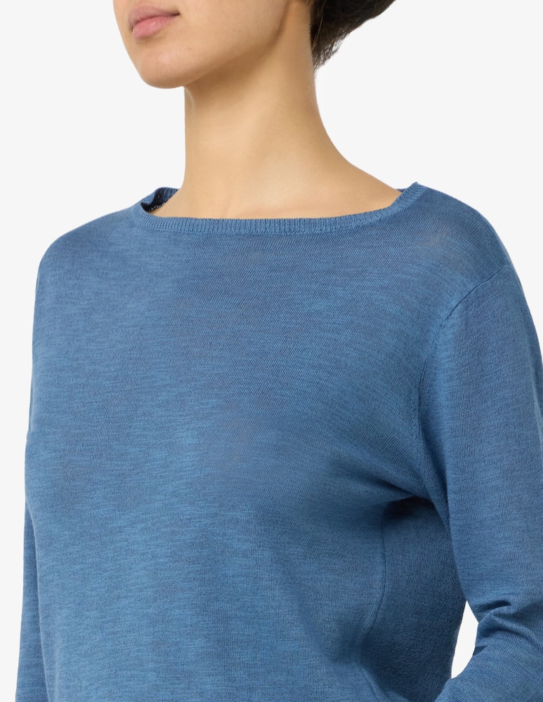 rinascente Rinascente Collection Linen blend boat neck jumper