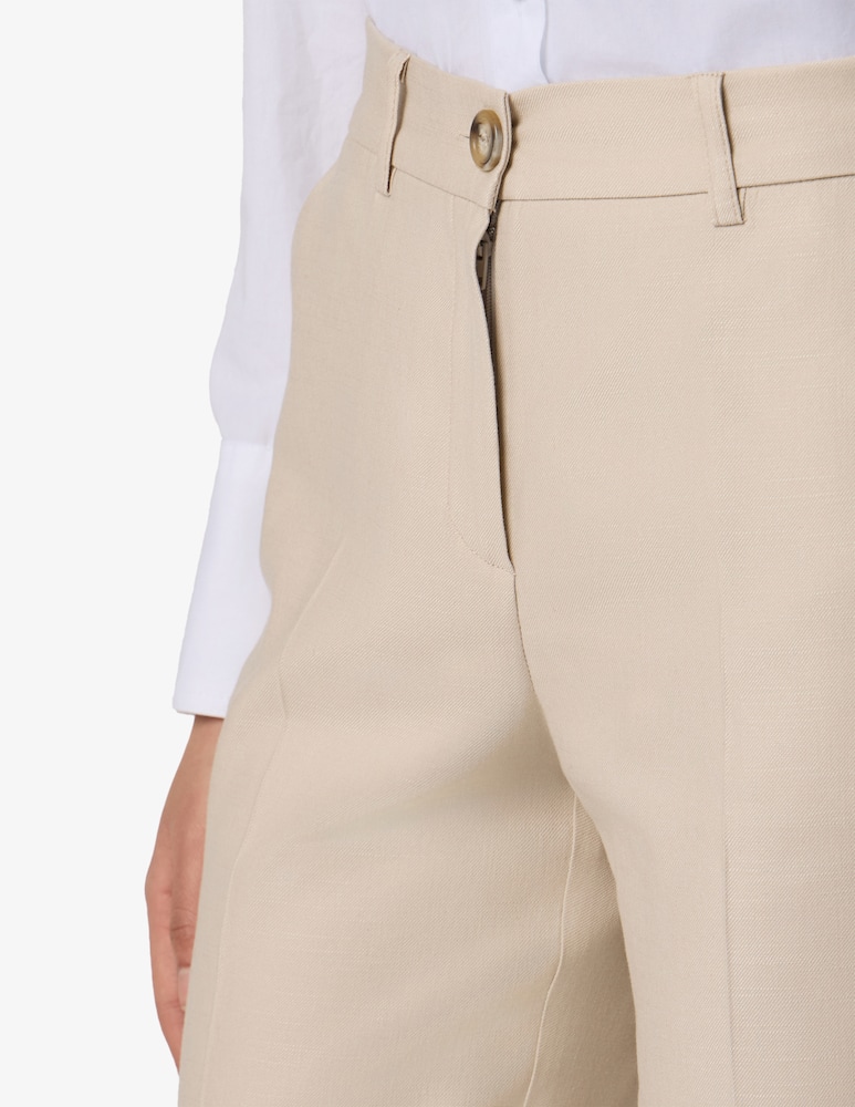 24.7 Studio Linen blend trousers - picture 4