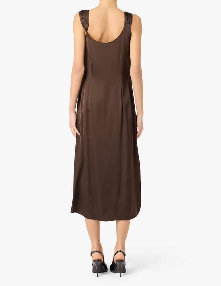 24.7 Studio Abito midi in satin - immagine 3 24.7 Studio Abito midi in satin - immagine 3