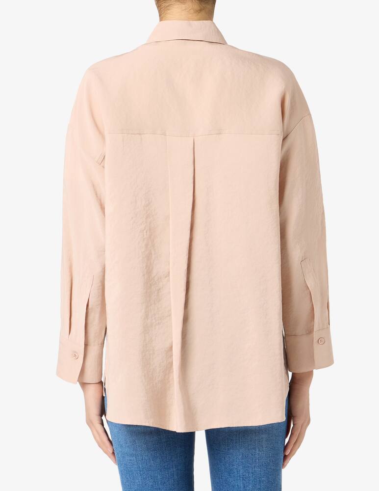 rinascente 24.7 Studio Crinkle pocket shirt