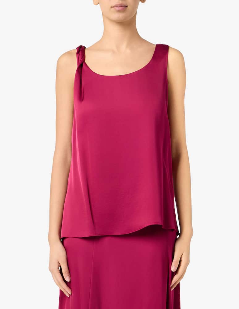 24.7 Studio Satin sleeveless top - picture 1
