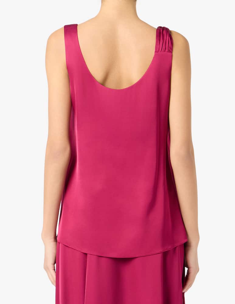 24.7 Studio Satin sleeveless top - picture 3