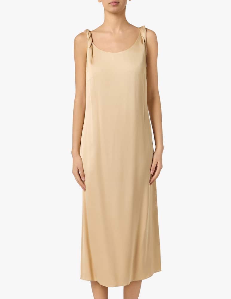 24.7 Studio Abito midi in satin - immagine 1