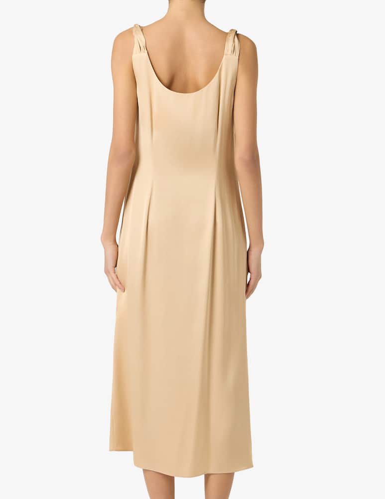 24.7 Studio Abito midi in satin - immagine 3