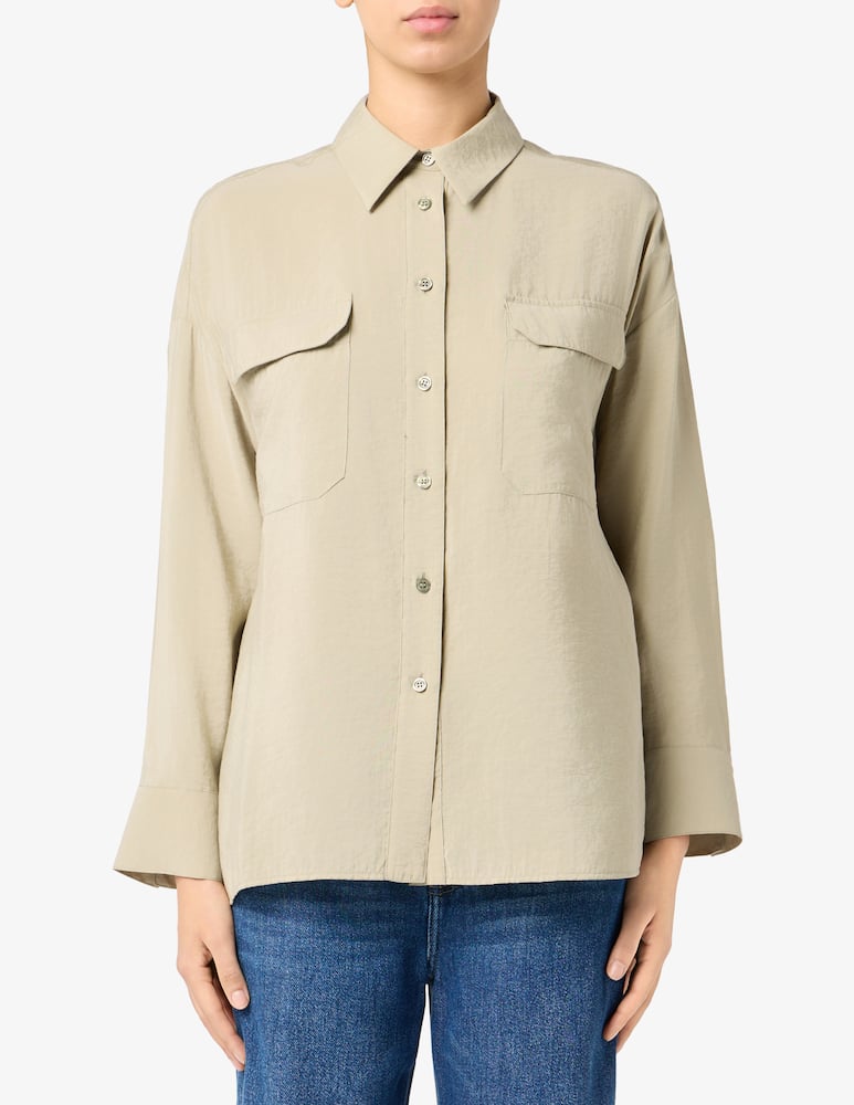 rinascente 24.7 Studio Camicia crinkle utility