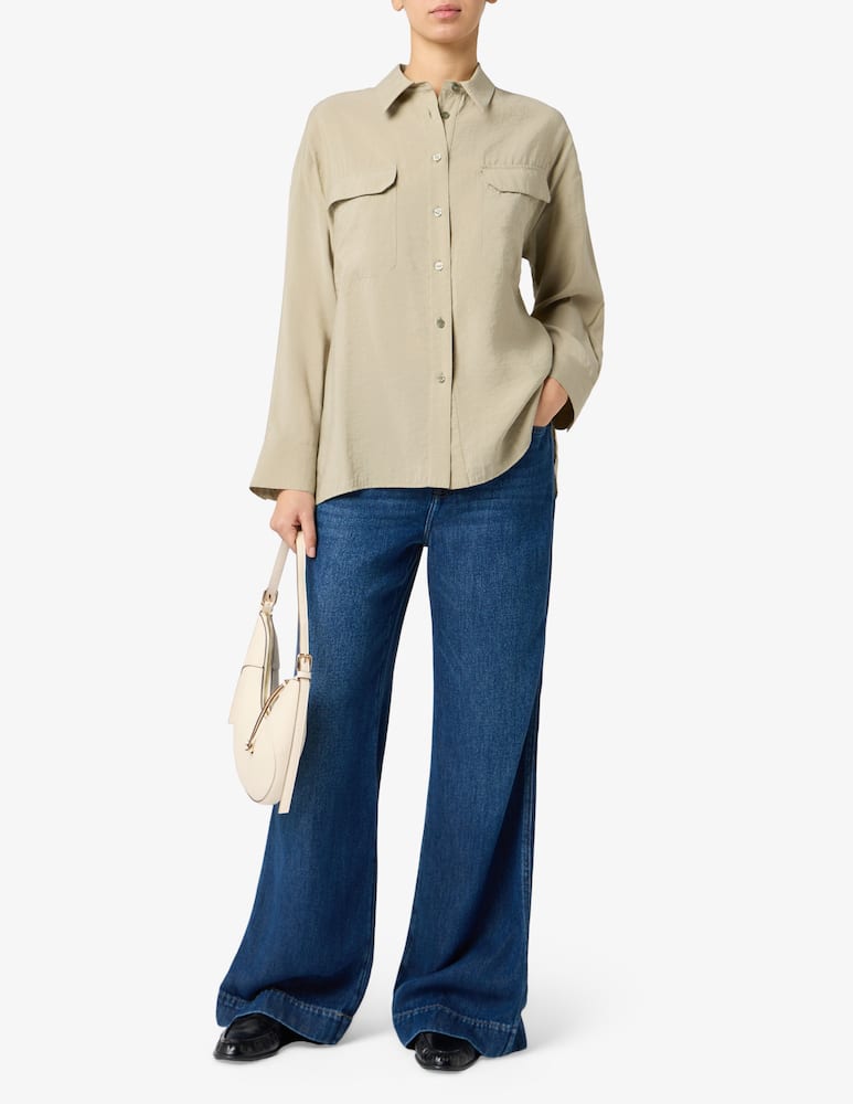 rinascente 24.7 Studio Camicia crinkle utility