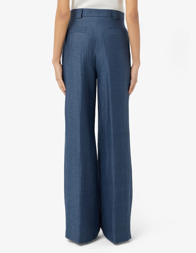 24.7 Studio Linen blend palazzo trousers - picture 3 24.7 Studio Linen blend palazzo trousers - picture 3