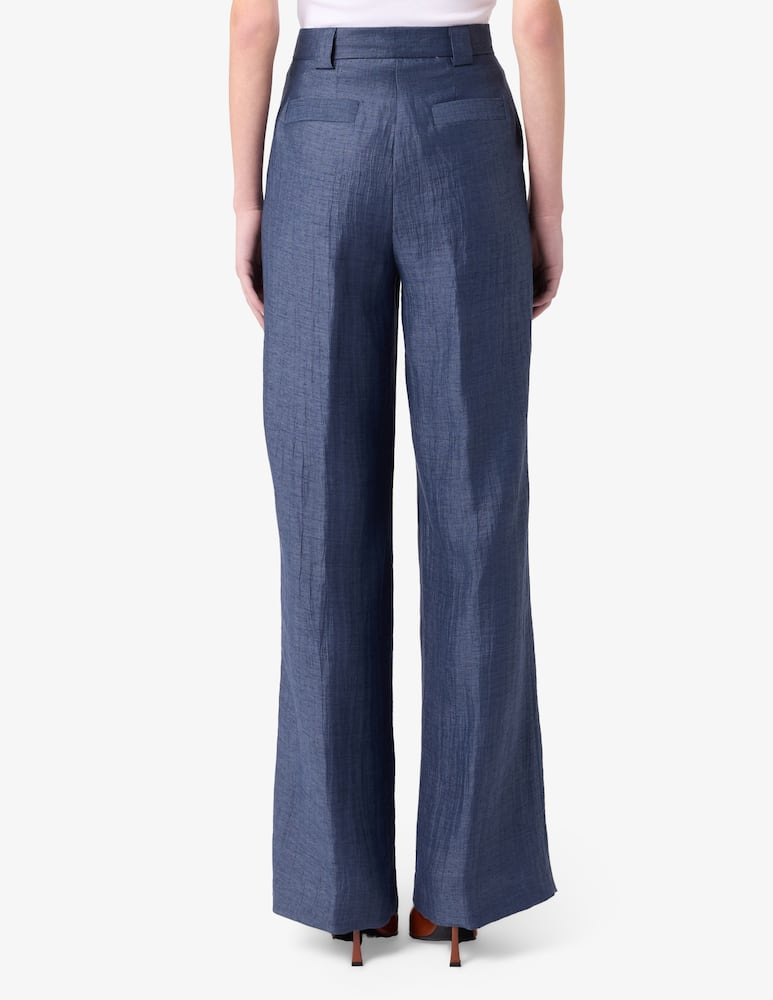 rinascente 24.7 Studio Pantaloni a palazzo in misto lino