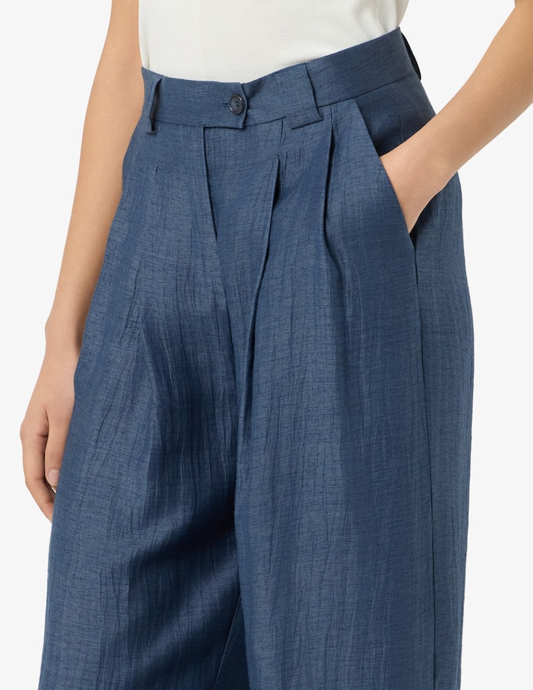 24.7 Studio Linen blend palazzo trousers - picture 4 24.7 Studio Linen blend palazzo trousers - picture 4