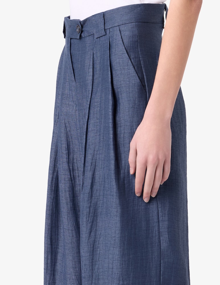 rinascente 24.7 Studio Pantaloni a palazzo in misto lino