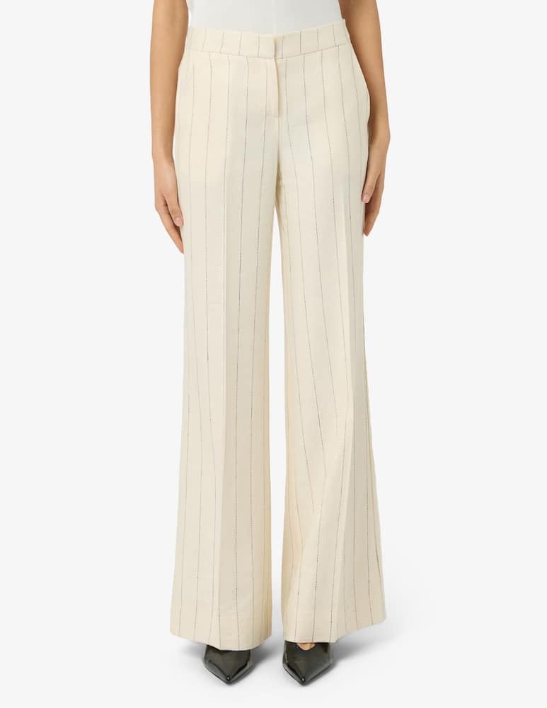 rinascente 24.7 Studio Striped palazzo trousers