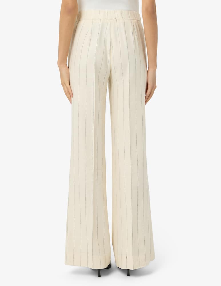 rinascente 24.7 Studio Striped palazzo trousers