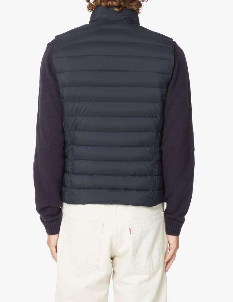 rinascente MooRER Zipped light weight gilet - Blue