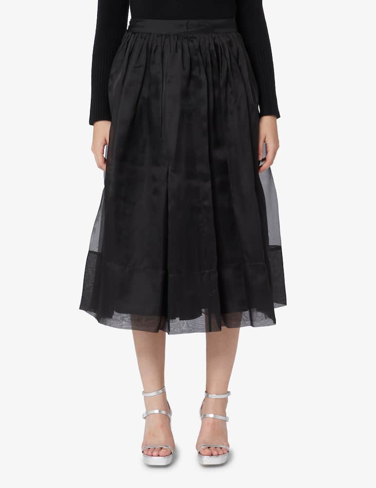 LAVI Couture Mare silk midi skirt - picture 1 LAVI Couture Mare silk midi skirt - picture 1