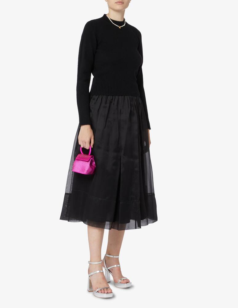 rinascente LAVI Couture Gonna midi in seta Sea