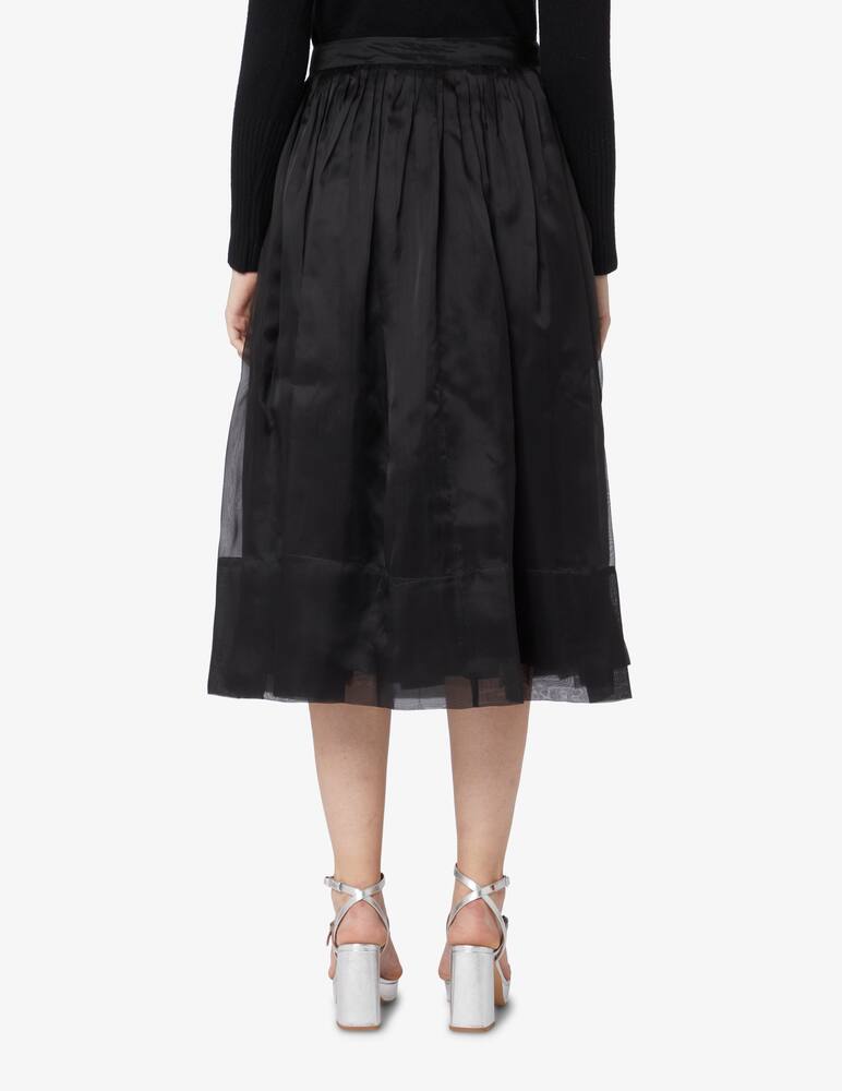 rinascente LAVI Couture Gonna midi in seta Sea