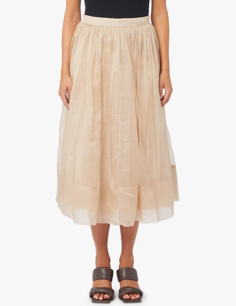 LAVI Couture Mare silk midi skirt - picture 1 LAVI Couture Mare silk midi skirt - picture 1