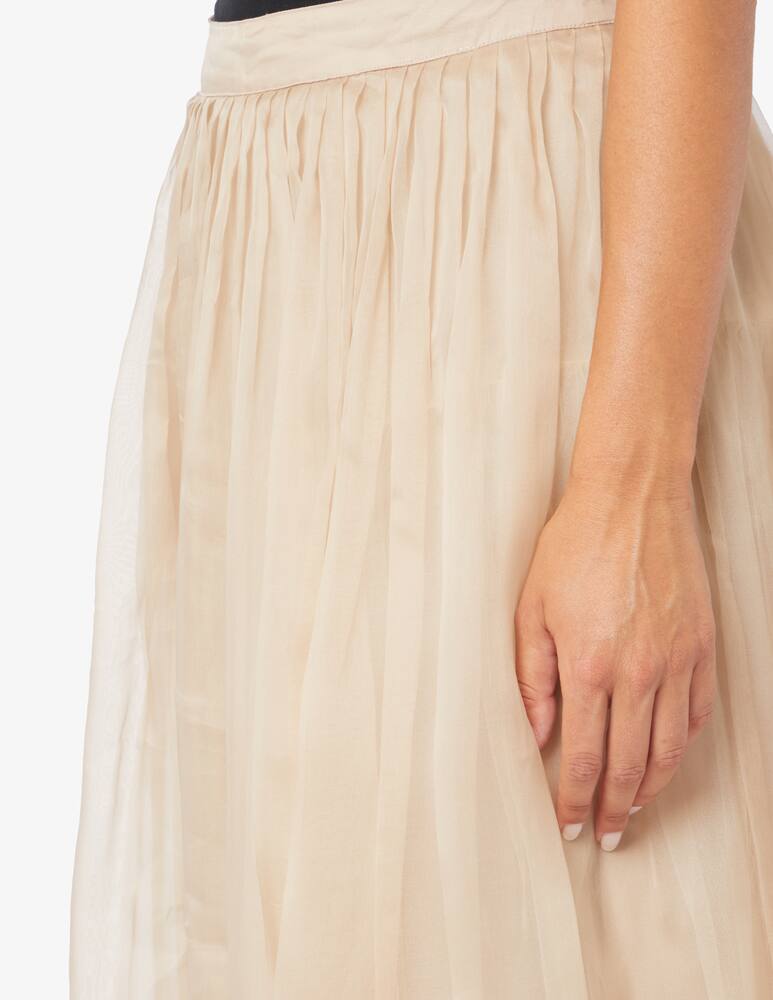 rinascente LAVI Couture Gonna midi in seta Sea