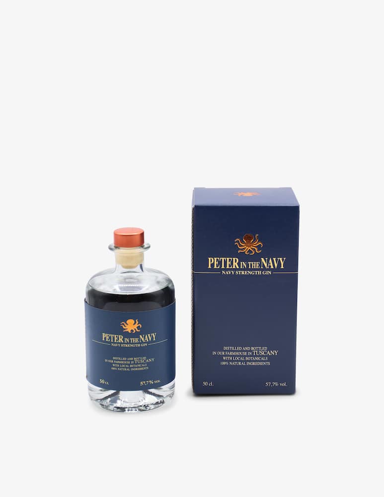 Peter in Florence Peter in the Navy Gin 500ml - picture 1 Peter in Florence Peter in the Navy Gin 500ml - picture 1