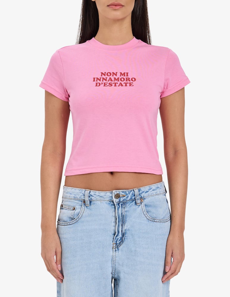 rinascente Pescheria Mon Amour Non mi innamoro d’estate t-shirt