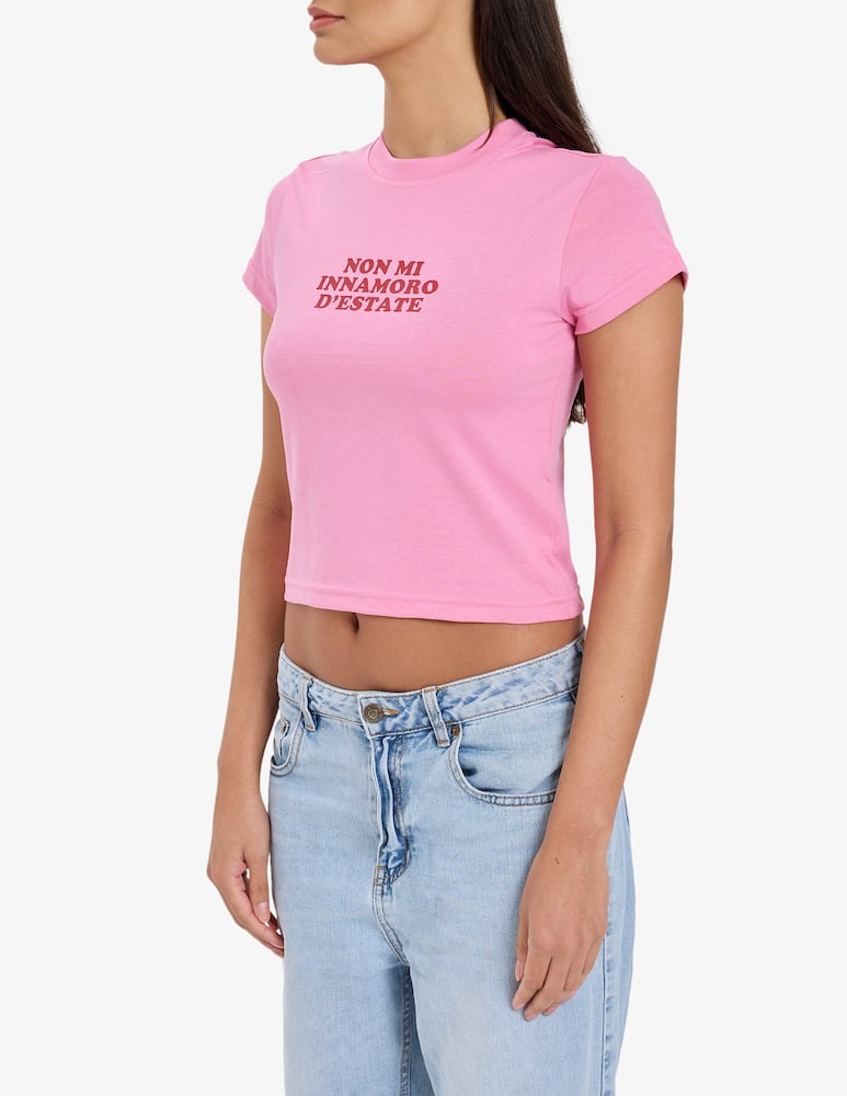rinascente Pescheria Mon Amour Non mi innamoro d’estate t-shirt