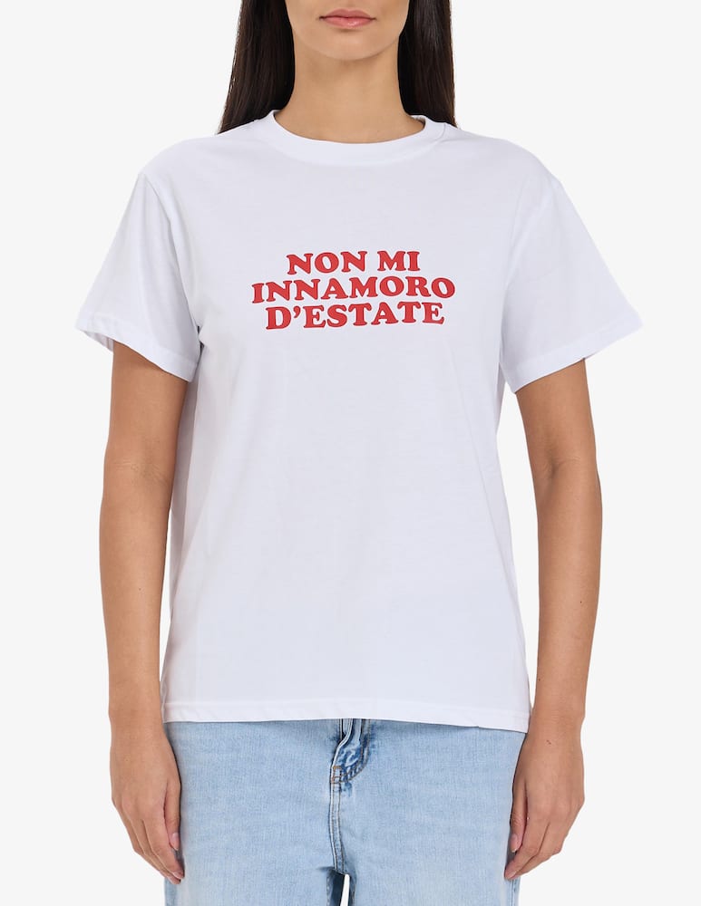 rinascente Pescheria Mon Amour Non mi innamoro d’estate t-shirt