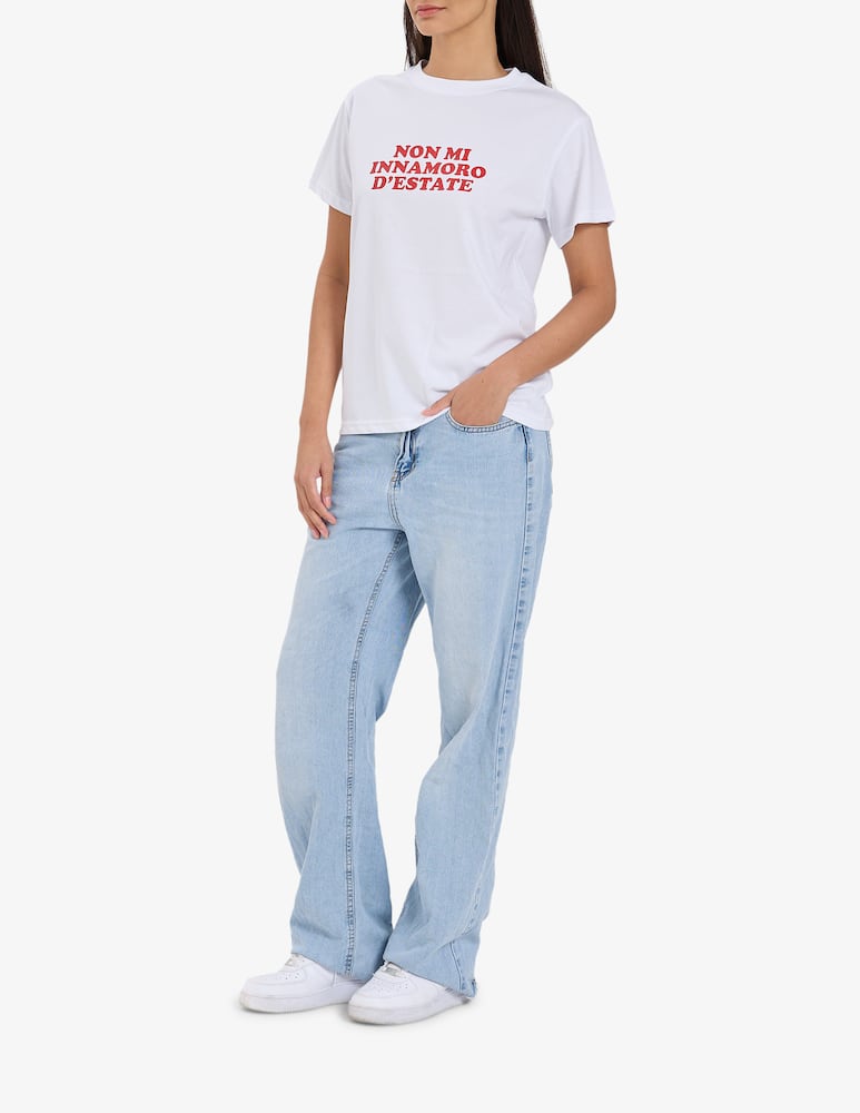 rinascente Pescheria Mon Amour Non mi innamoro d’estate t-shirt