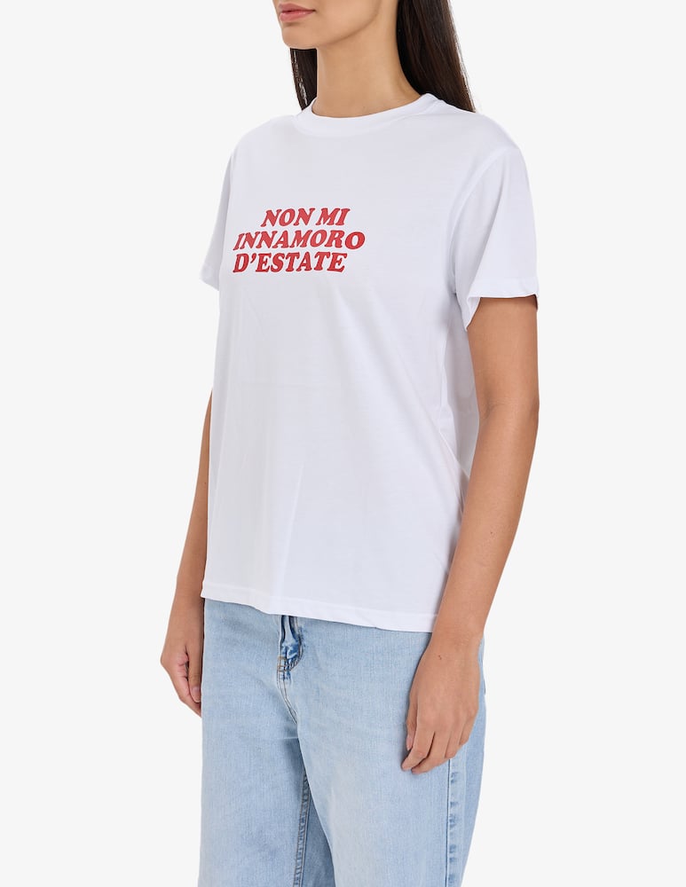 rinascente Pescheria Mon Amour Non mi innamoro d’estate t-shirt