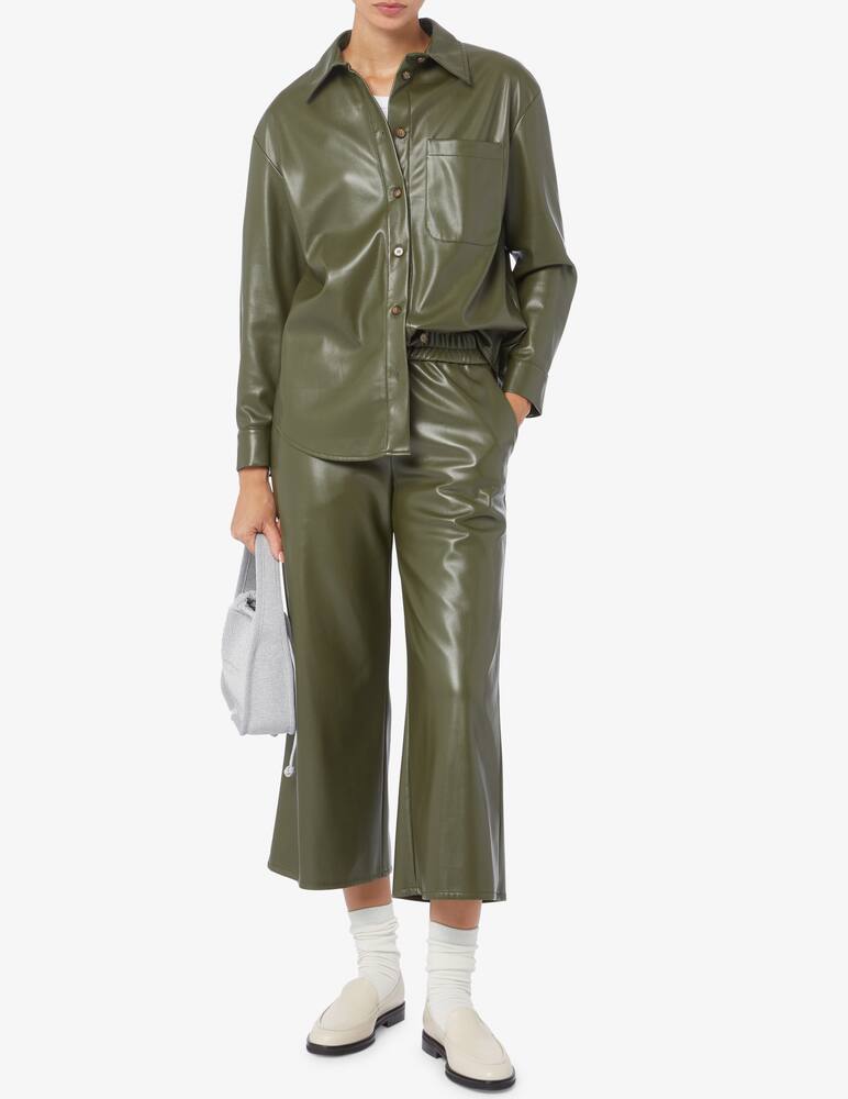 rinascente Elizabeth Ascot Pantaloni elastastico alla vita in similopelle