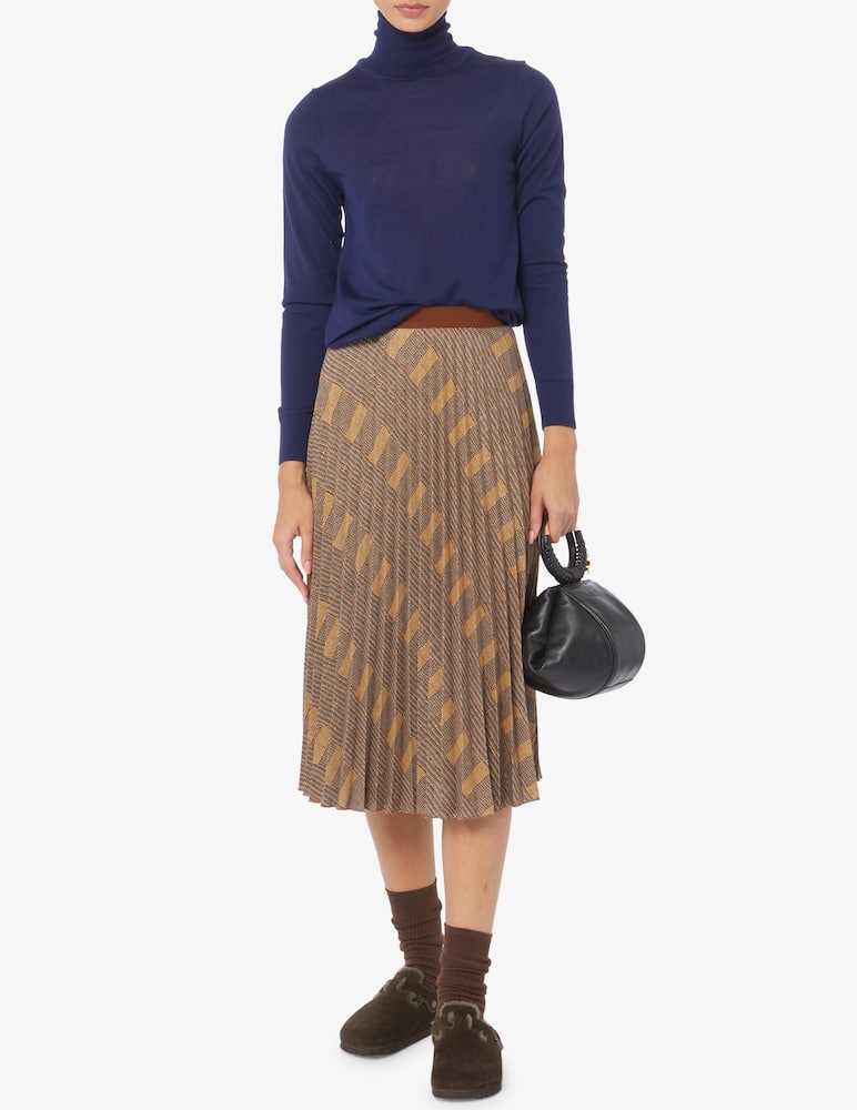 rinascente Elizabeth Ascot Lurex skirt