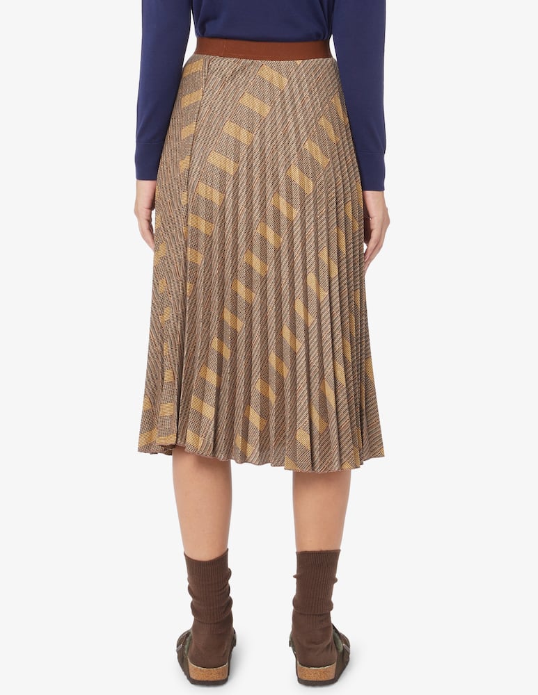 rinascente Elizabeth Ascot Lurex skirt