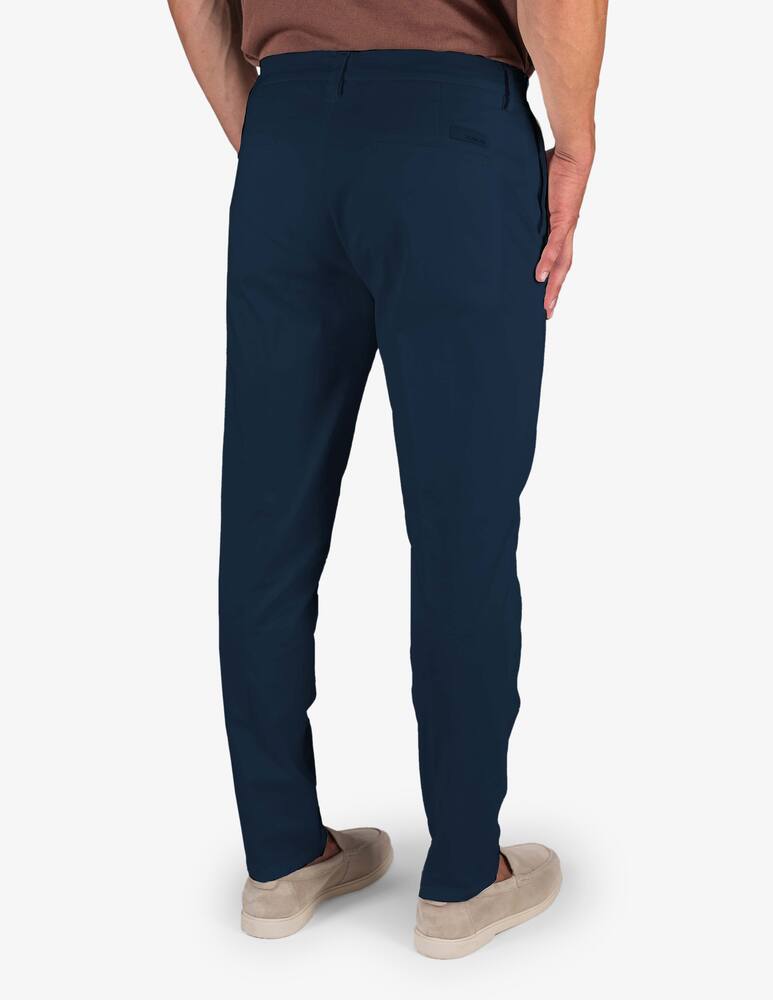 rinascente Teleria Zed Pantaloni chino slim fit una pince cavallery