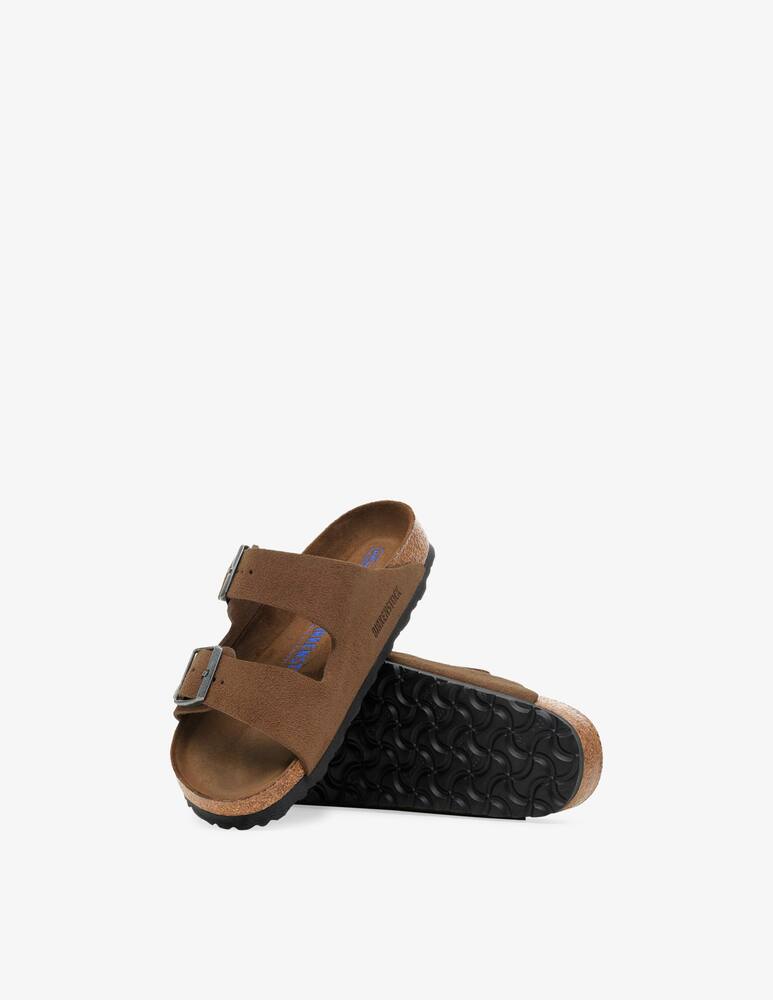 rinascente Birkenstock Arizona suede double strap sandals