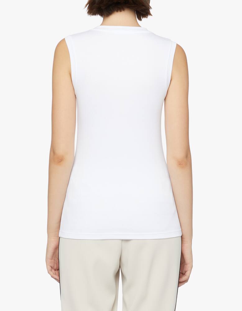 rinascente Peserico Stretch microrib jersey tank top