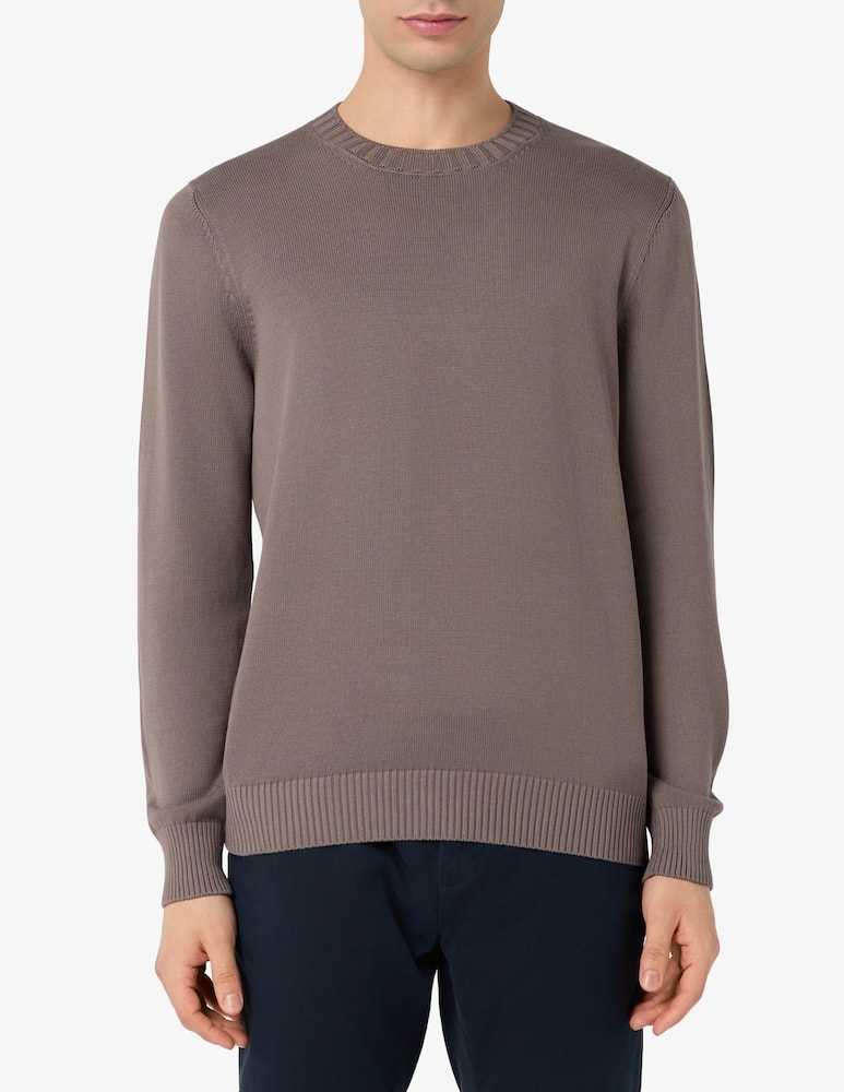 rinascente Gran Sasso Crewneck jumper in egyptian cotton